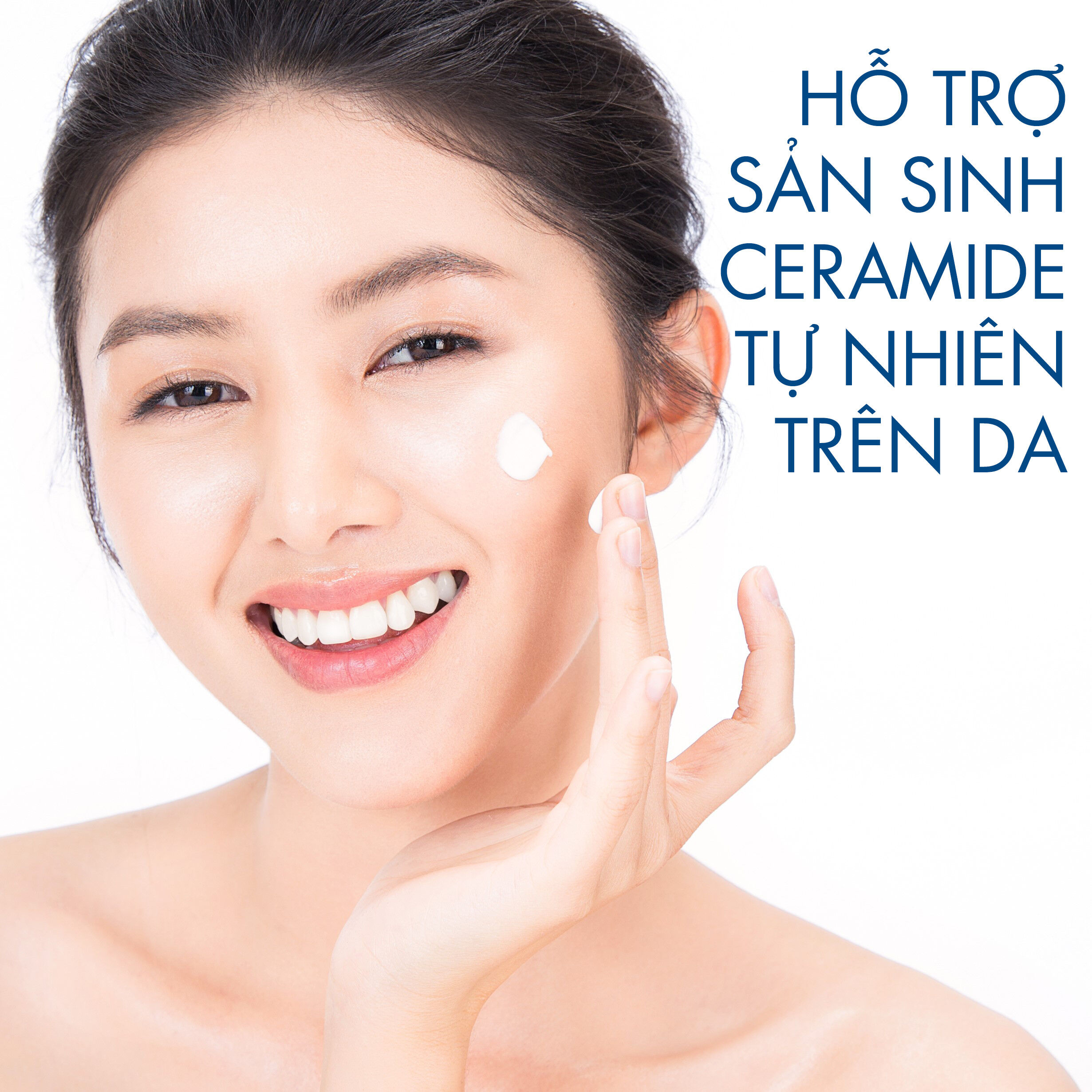 Cetaphil Moisturizing Cream kích thích quá trình sản sinh đến 15 loại Ceramide tự nhiên