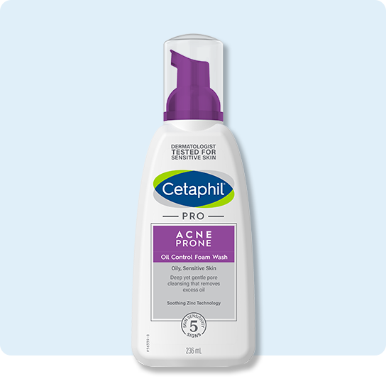 Cetaphil Pro Acne Prone Oil Control Foam Wash