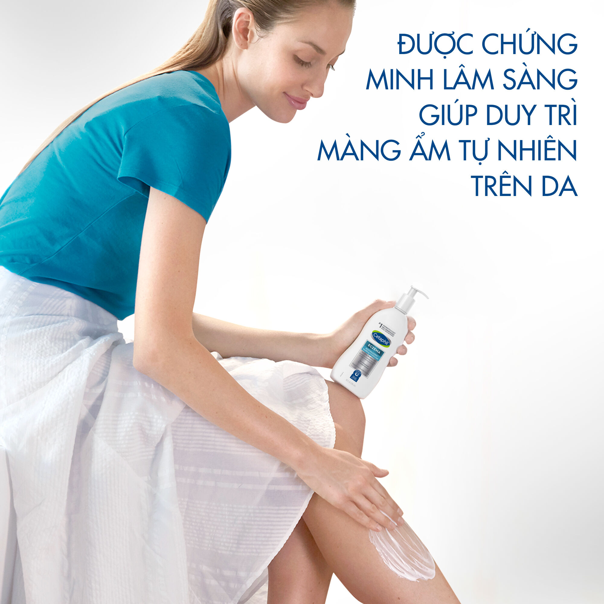 Sữa dưỡng ẩm dịu l&agrave;nh hỗ trợ chăm s&oacute;c ch&agrave;m da, vi&ecirc;m da cơ địa Cetaphil Pro AD Derma Moisturizer