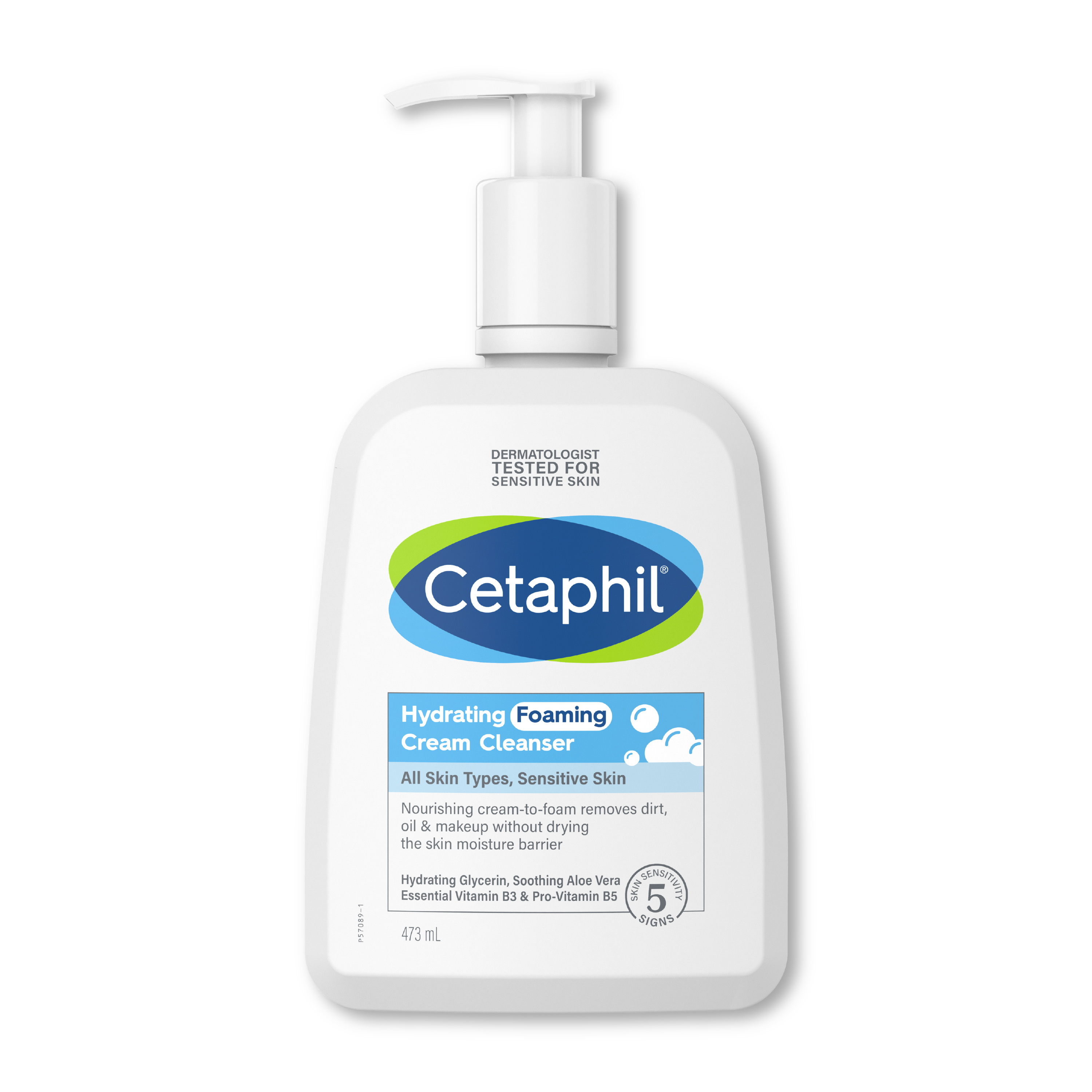 Sữa rửa mặt tạo bọt mịn Cetaphil Hydrating Foaming Cream Cleanser_1