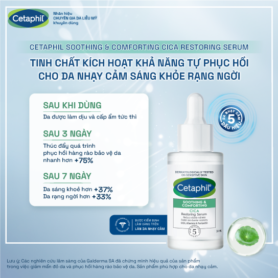 Cetaphil Soothing and Comforting Cica Restoring Serum 30ml (4)