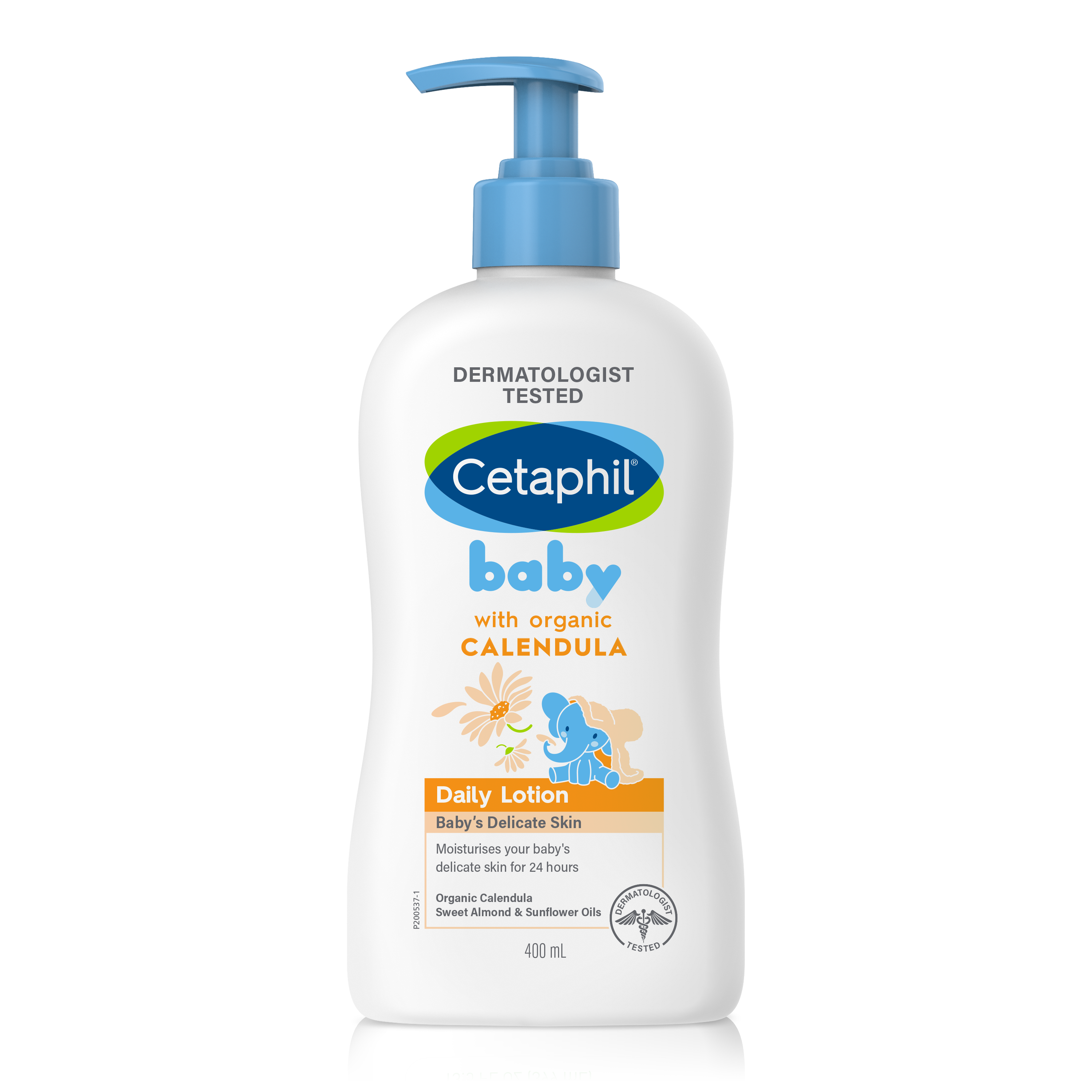Sữa dưỡng thể cho b&eacute; Cetaphil Baby Daily Lotion với Hoa C&uacute;c Calendula hữu cơ