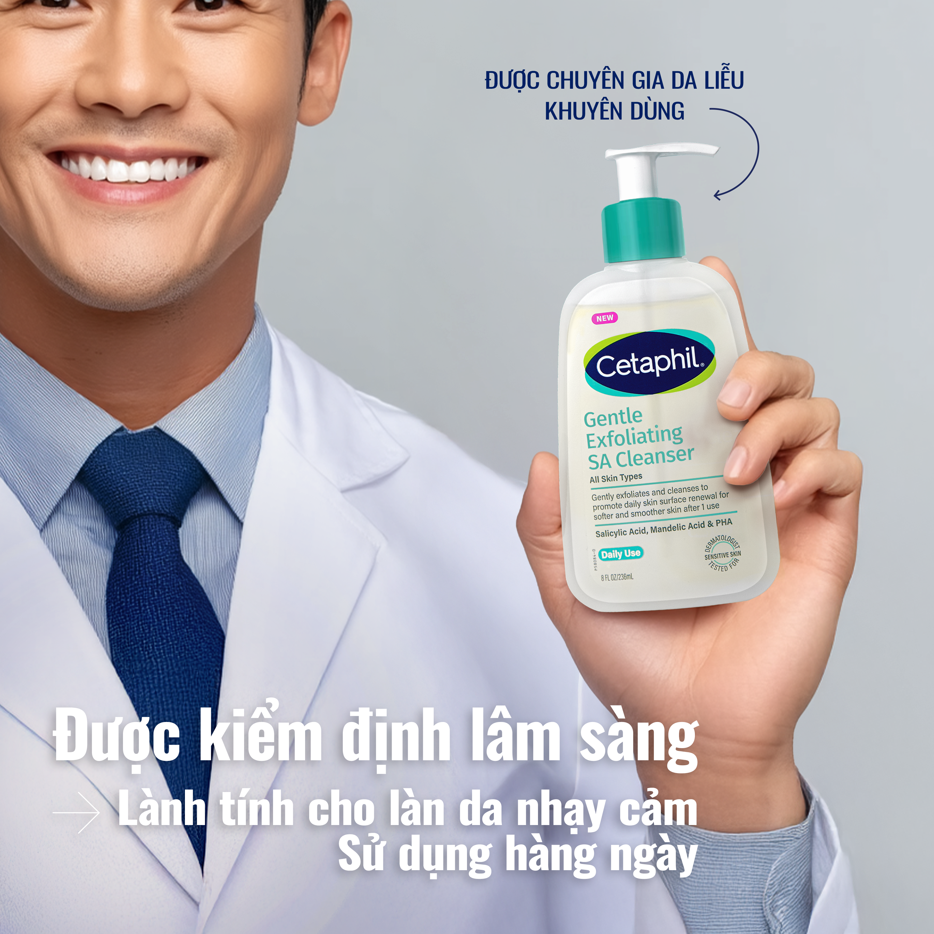 Cetaphil Gentle Exfoliating SA Cleanser 3