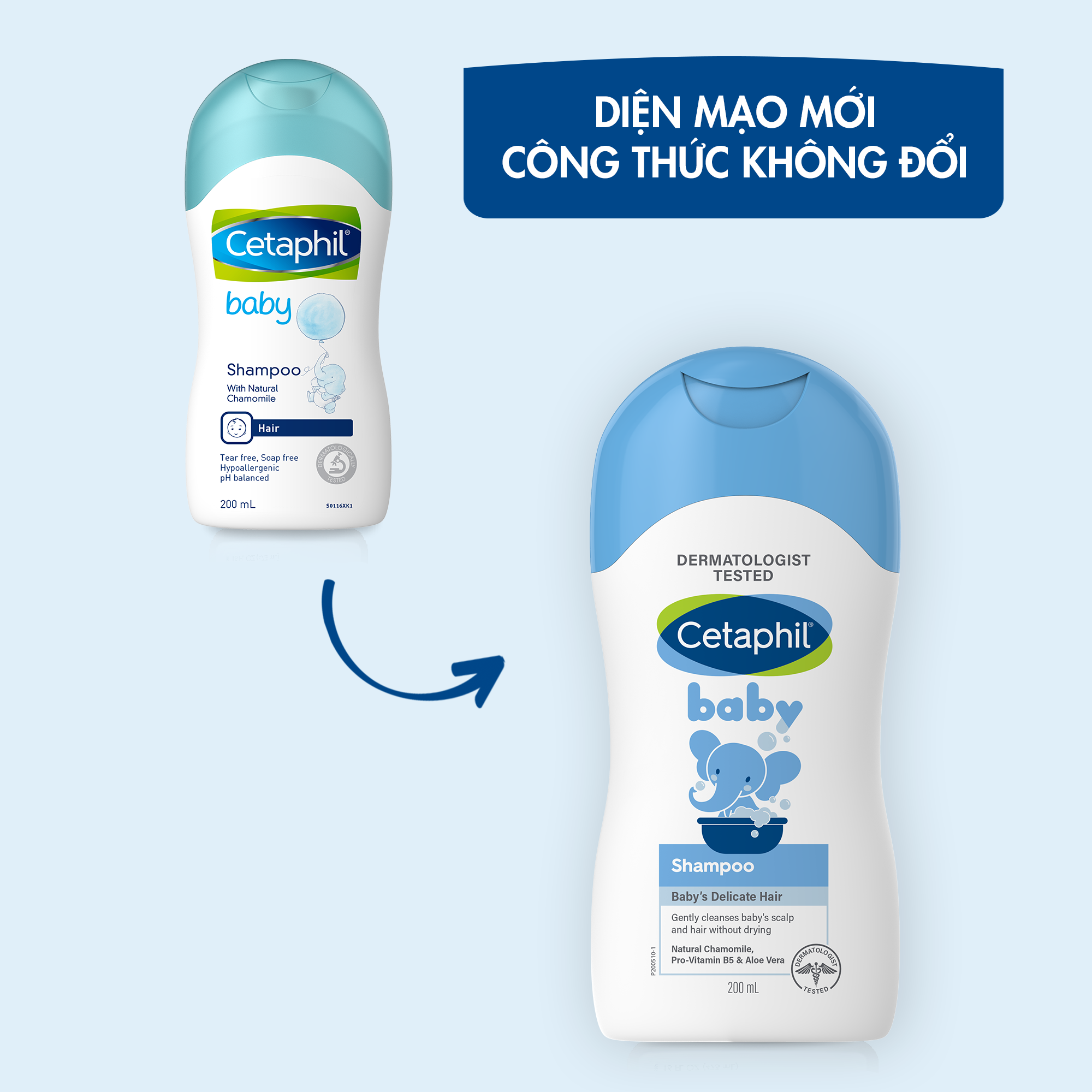 Dầu gội cho b&eacute; dịu l&agrave;nh Cetaphil Baby Shampoo