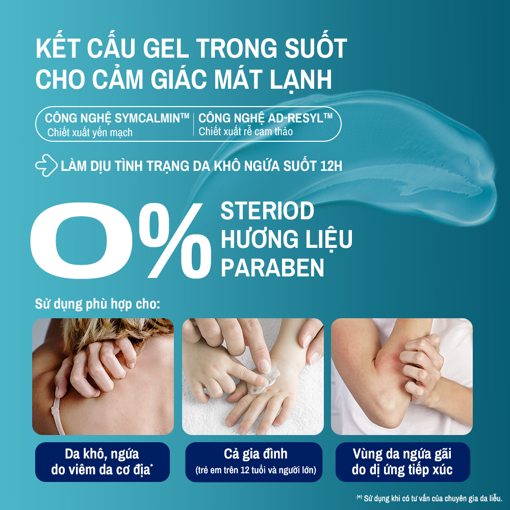 Gel L&agrave;m Dịu V&agrave; Hỗ Trợ Giảm Ngứa Cho Da Ch&agrave;m, Vi&ecirc;m Da Cơ Địa Cetaphil Pro AD Derma Instant Relief & Moisturising Gel8