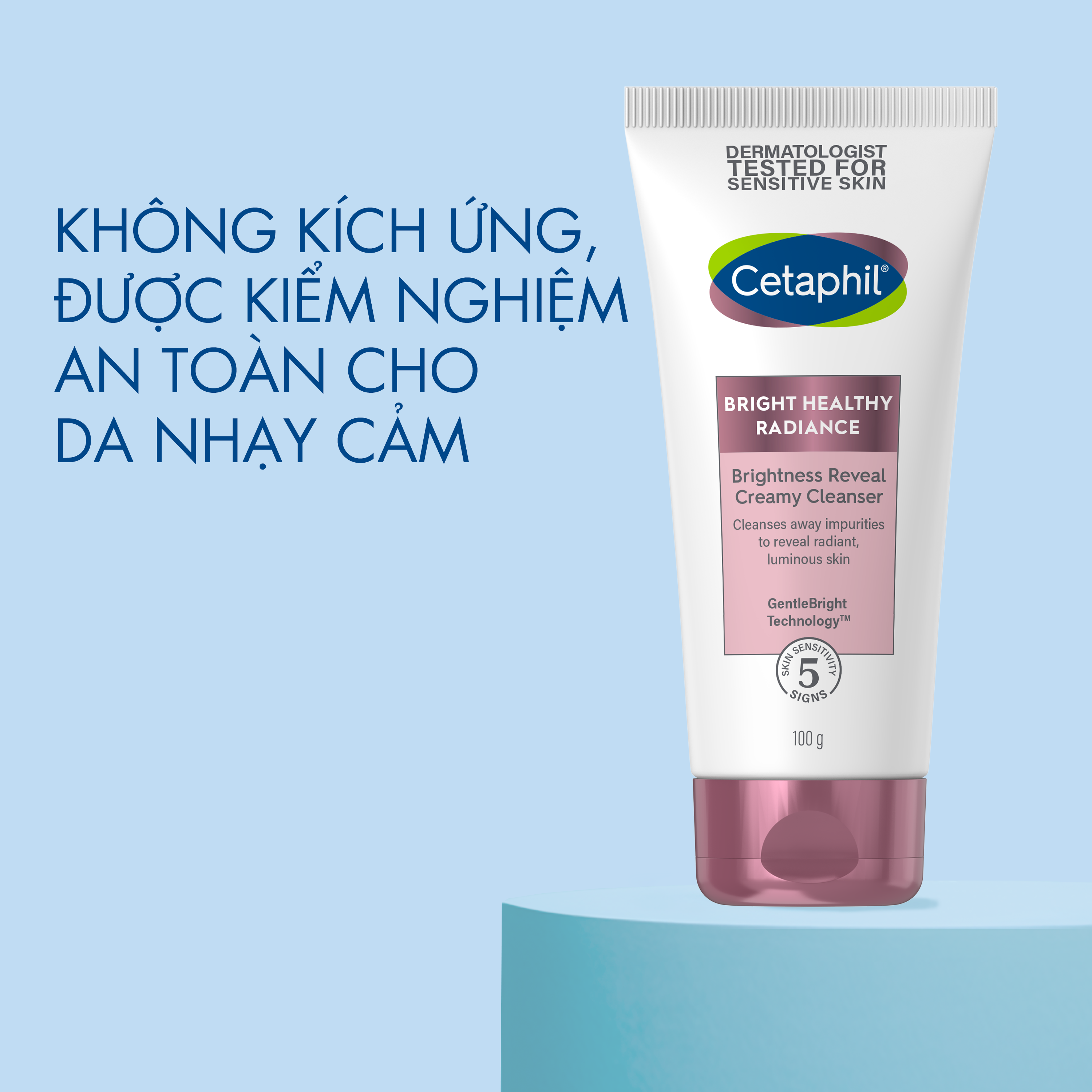 Cetaphil Bright Healthy Radiance Brightness Reveal Creamy Cleanser