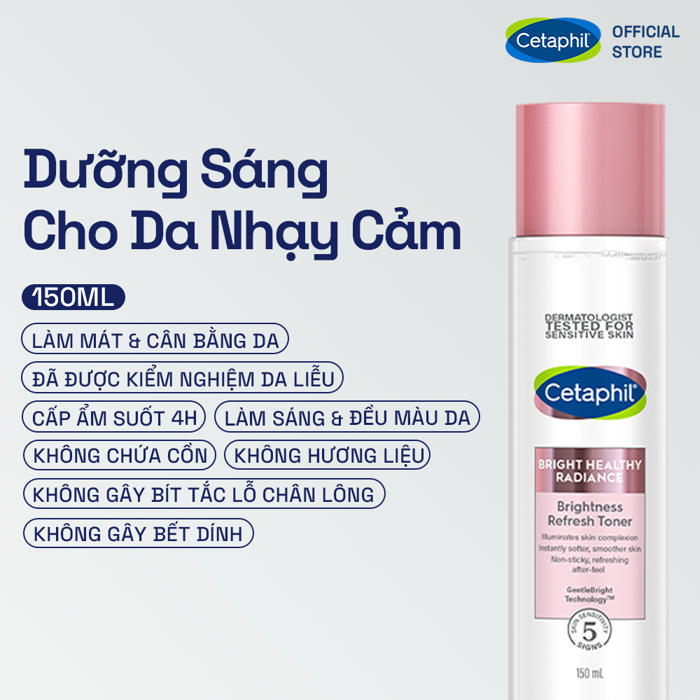 Nước c&acirc;n bằng l&agrave;m s&aacute;ng da Cetaphil Bright Healthy Radiance Refresh Toner 4