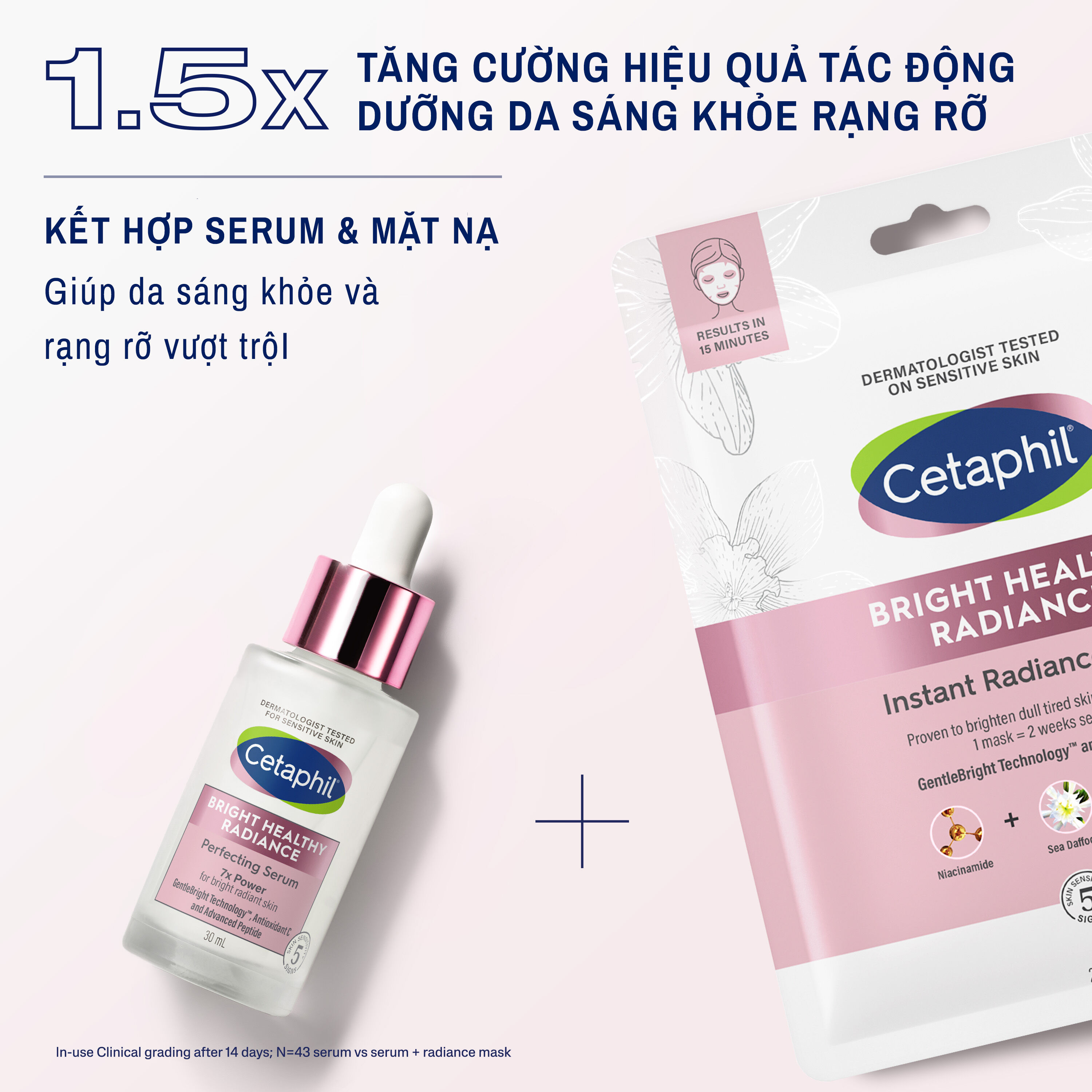 Tinh chất dưỡng da trắng s&aacute;ng Cetaphil Bright Healthy Radiance Perfecting Serum 10