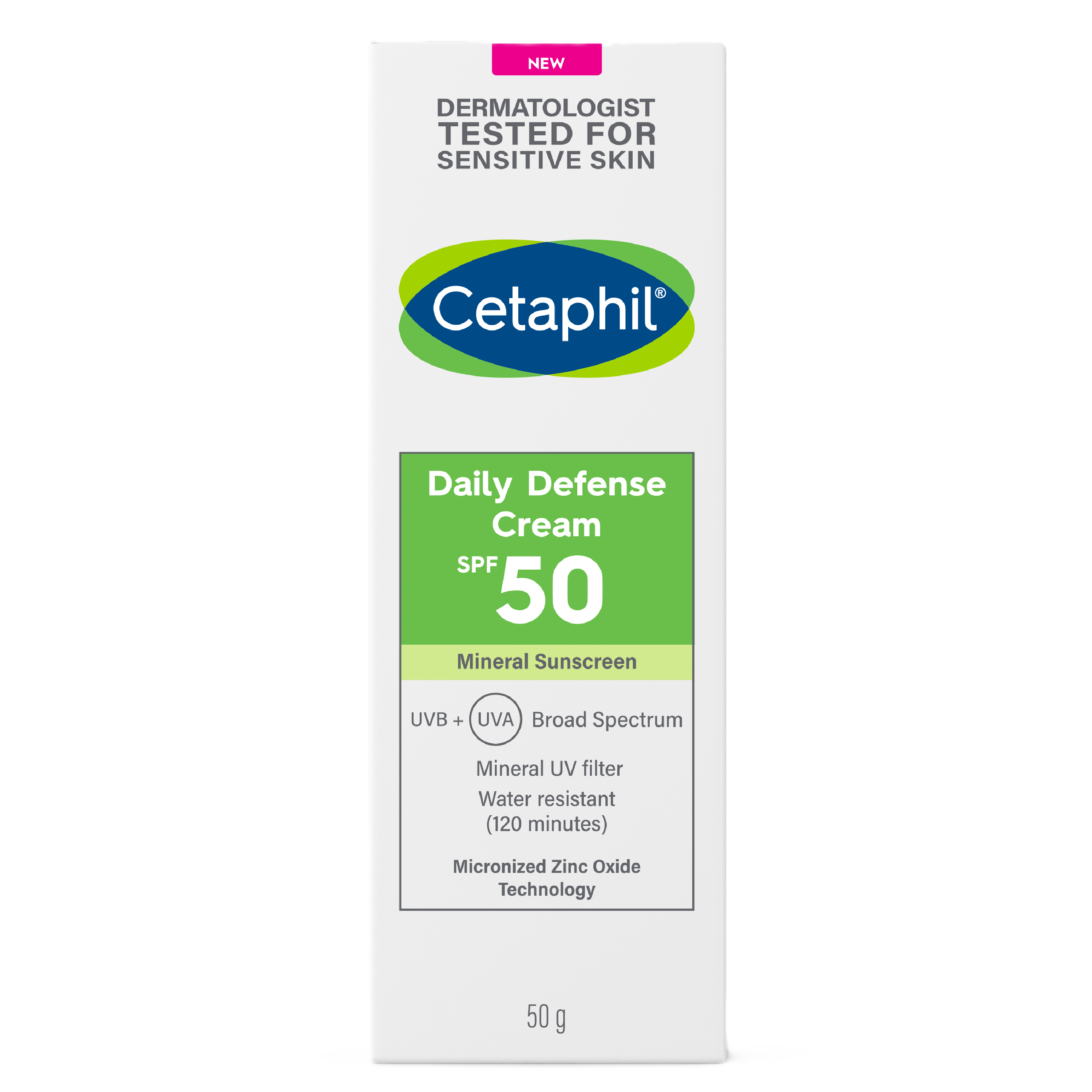 Kem chống nắng dưỡng ẩm 2in1 n&acirc;ng t&ocirc;ng tự nhi&ecirc;n cho da thi&ecirc;n dầu nhạy cảm Cetaphil Daily Defense Cream SPF50_6