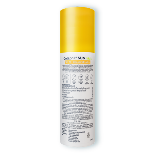 Cetaphil Sun Kids SPF 50+ Liposomal Lotion mkt 1