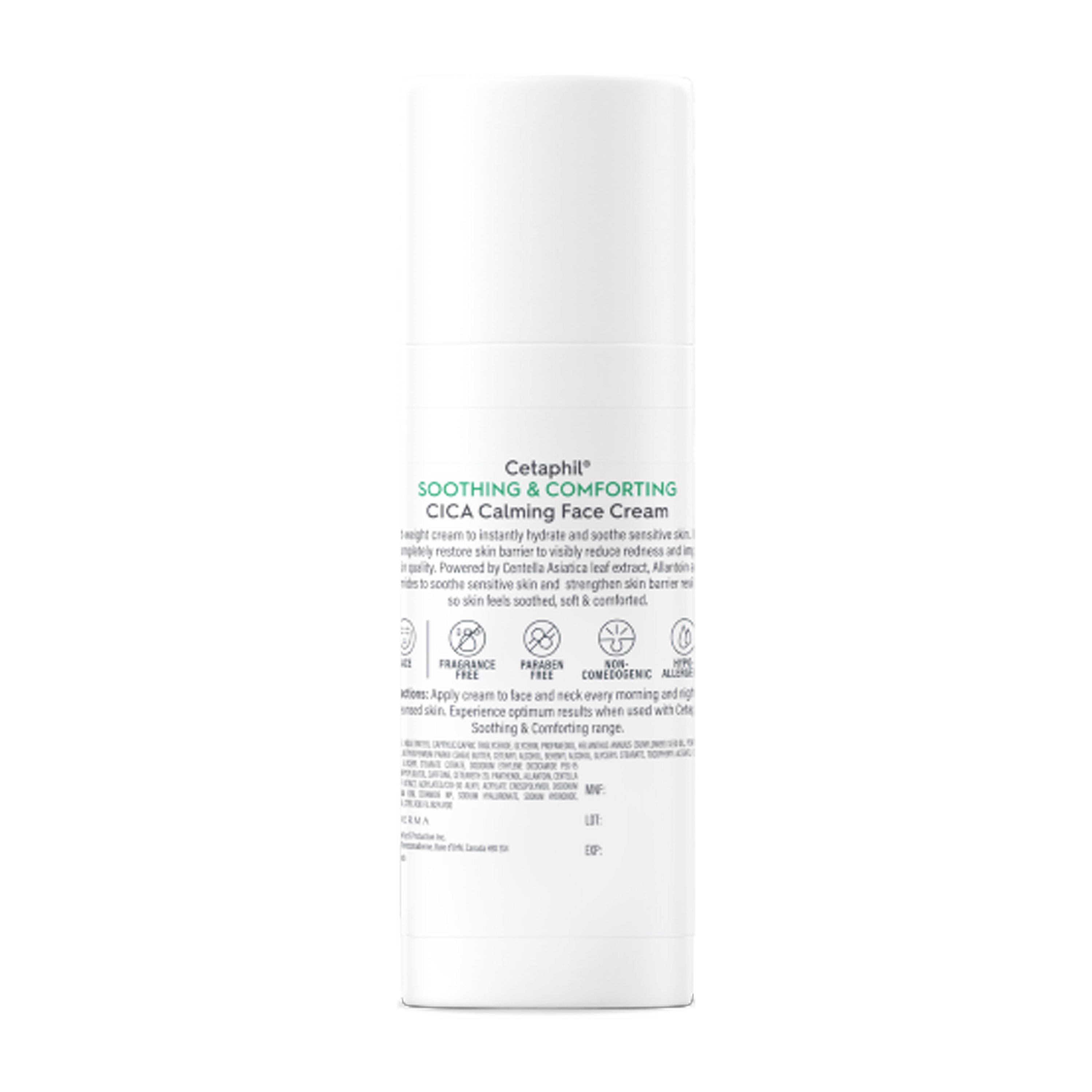 Cetaphil Soothing and Comforting Cica Calming Face Cream 45ml 4