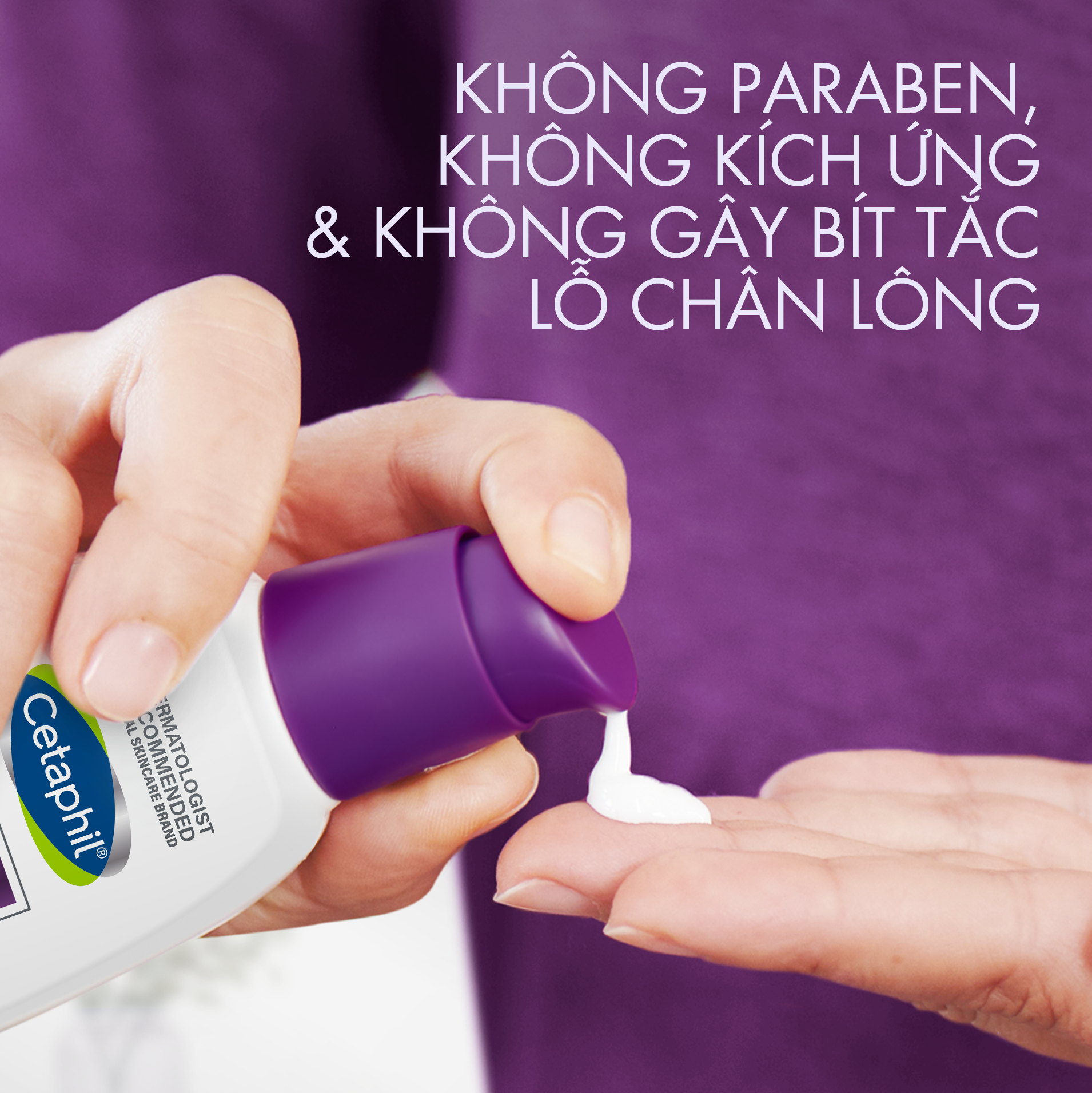 Sữa dưỡng ẩm cho da dầu mụn nhạy cảm Cetaphil Pro Acne Prone Oil-free Moisturizing Lotion SPF 25