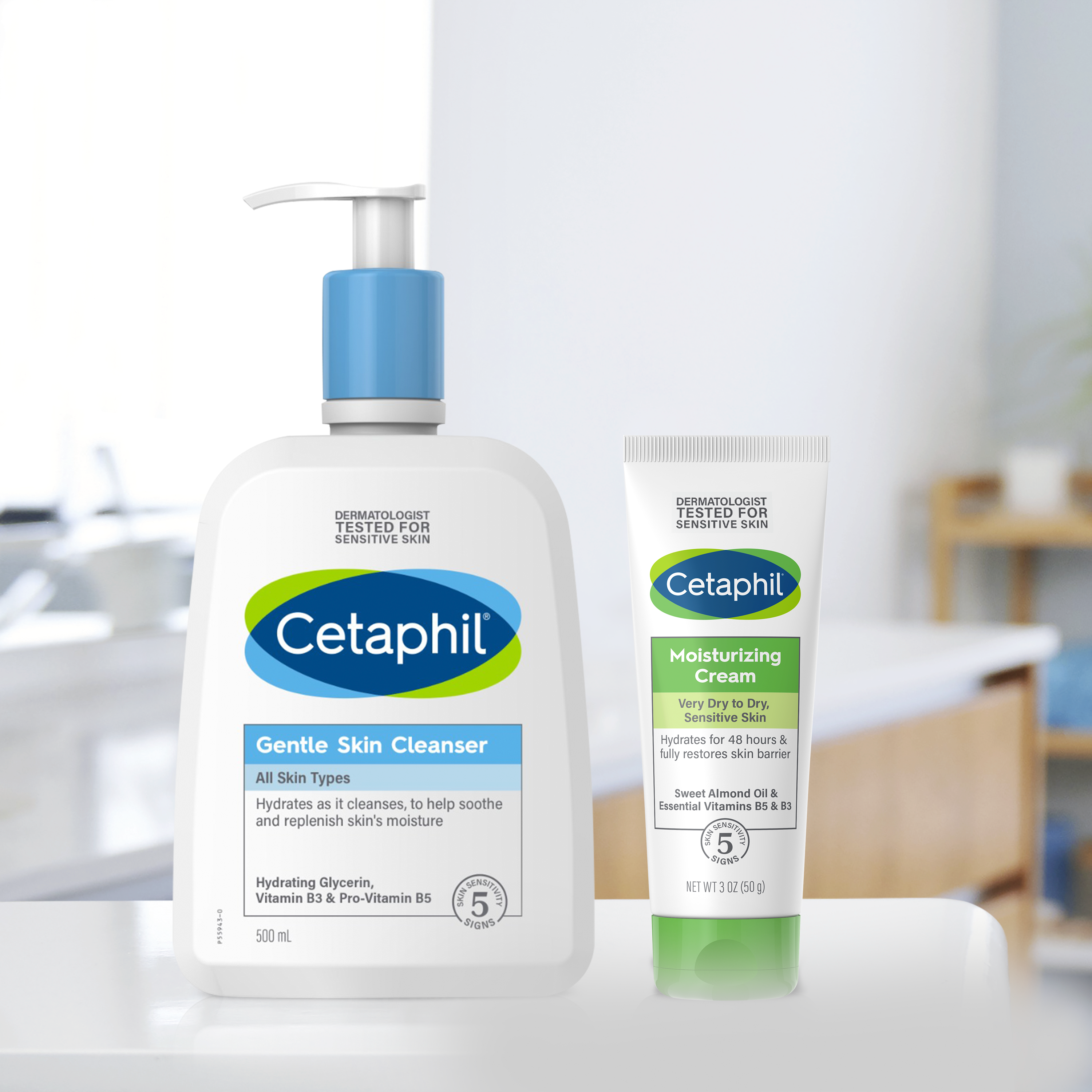 Sữa rửa mặt dịu l&agrave;nh cho da nhạy cảm Cetaphil Gentle Skin Cleanser