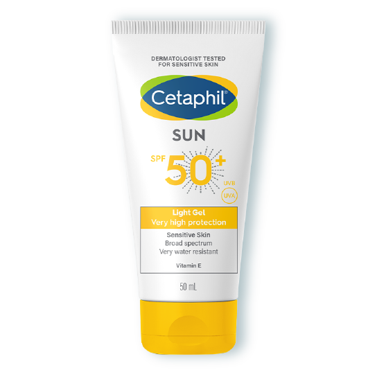 Gel chống nắng vật l&yacute; dịu l&agrave;nh Cetaphil Sun SPF 50+ Light Gel (1)