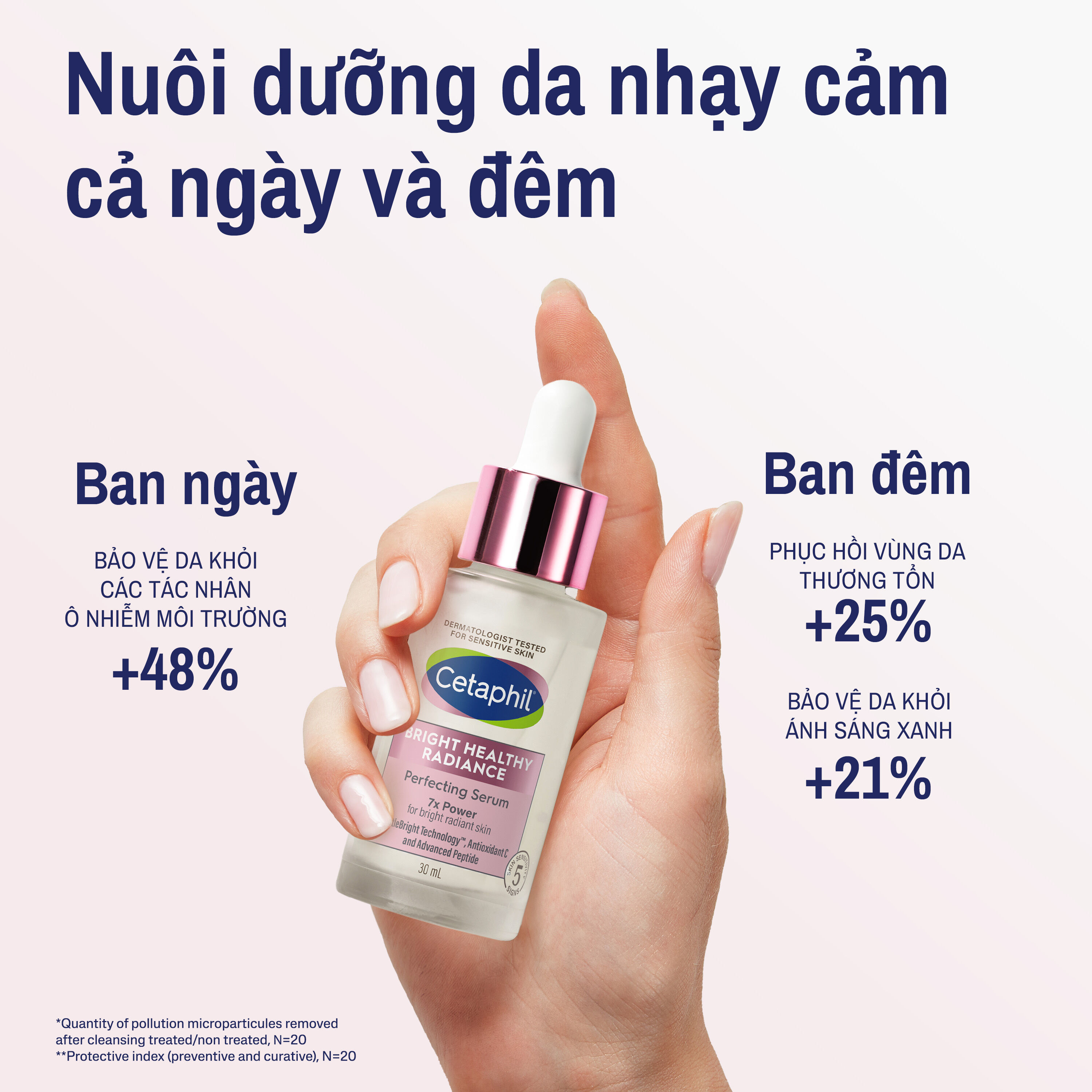 Tinh chất dưỡng da trắng s&aacute;ng Cetaphil Bright Healthy Radiance Perfecting Serum 8