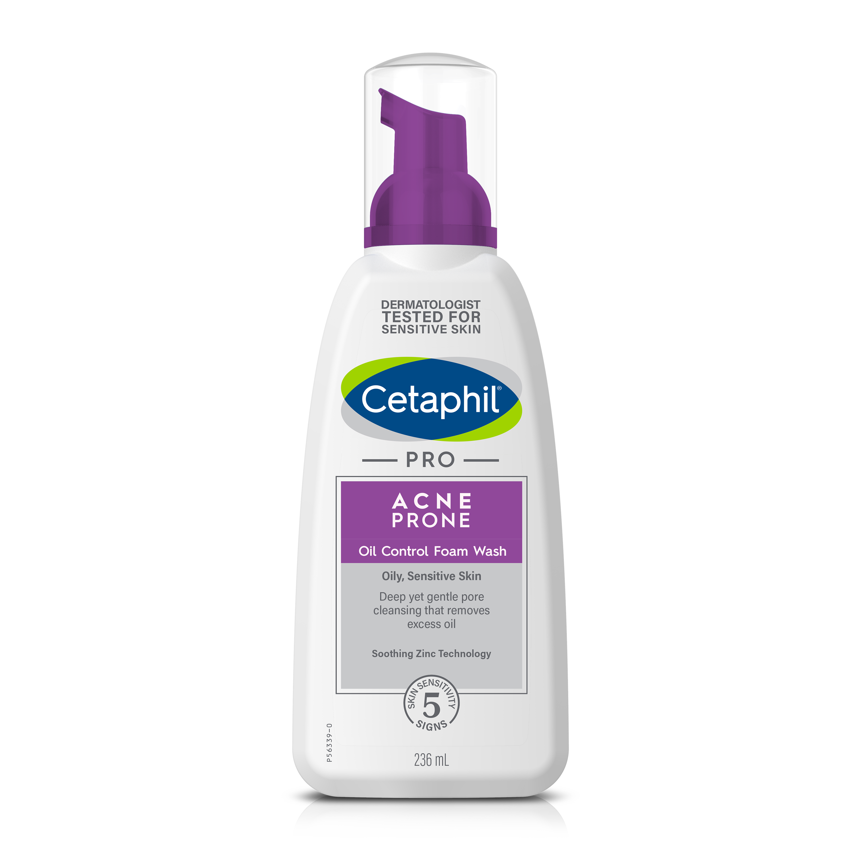 Sữa rửa mặt cho da dầu mụn nhạy cảm Cetaphil Pro Acne Prone Oil Control Foam Wash