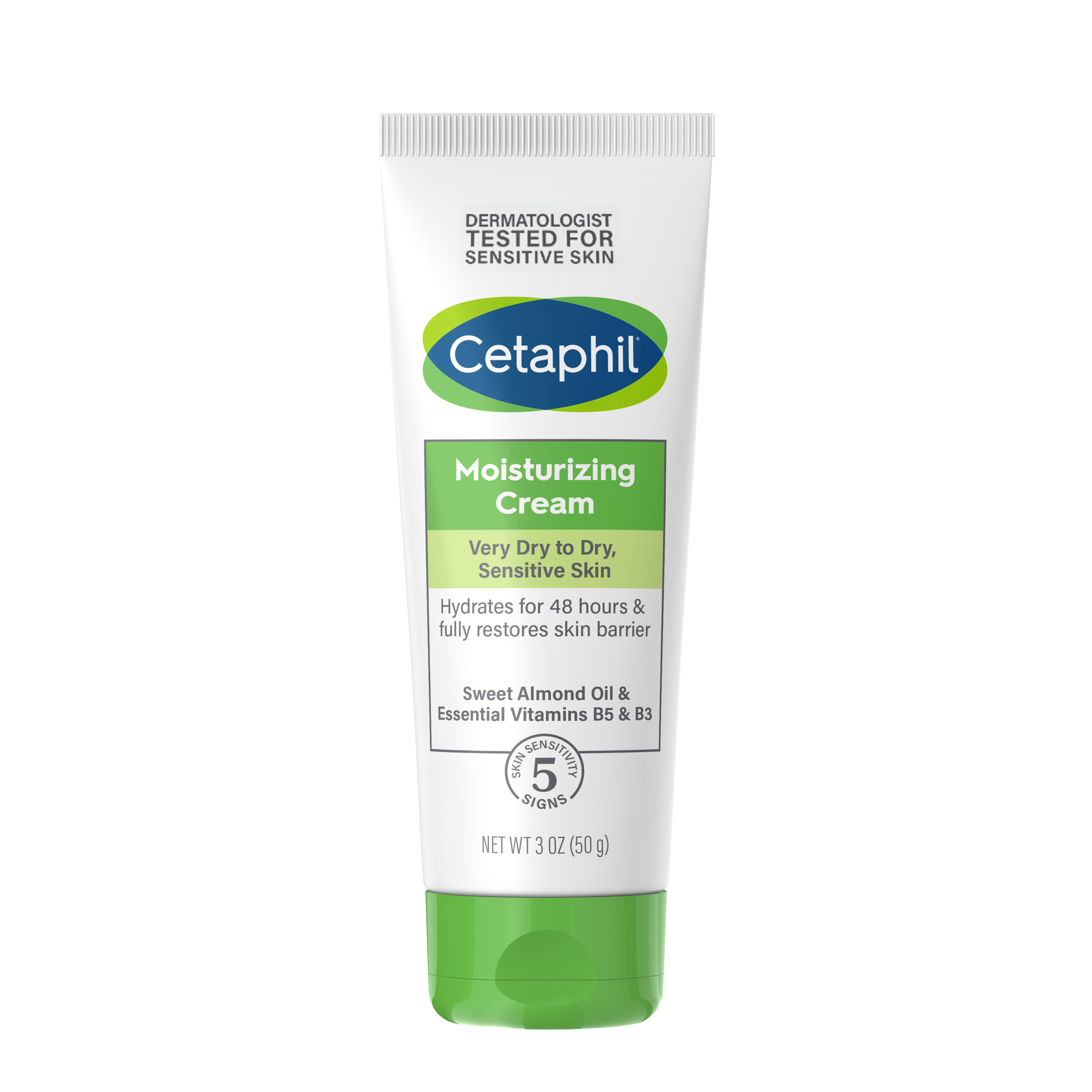 Kem dưỡng ẩm dịu lành cho da nhạy cảm Moisturizing Cream giúp kích thích sản sinh ceramide tự nhiên
