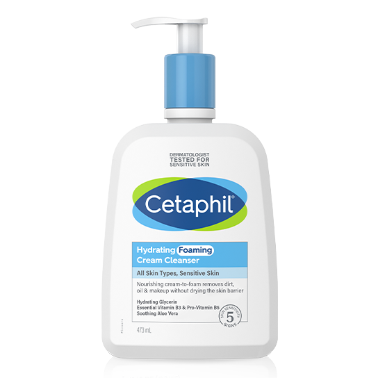 Sữa rửa mặt tạo bọt mịn Cetaphil Hydrating Foaming Cream Cleanser
